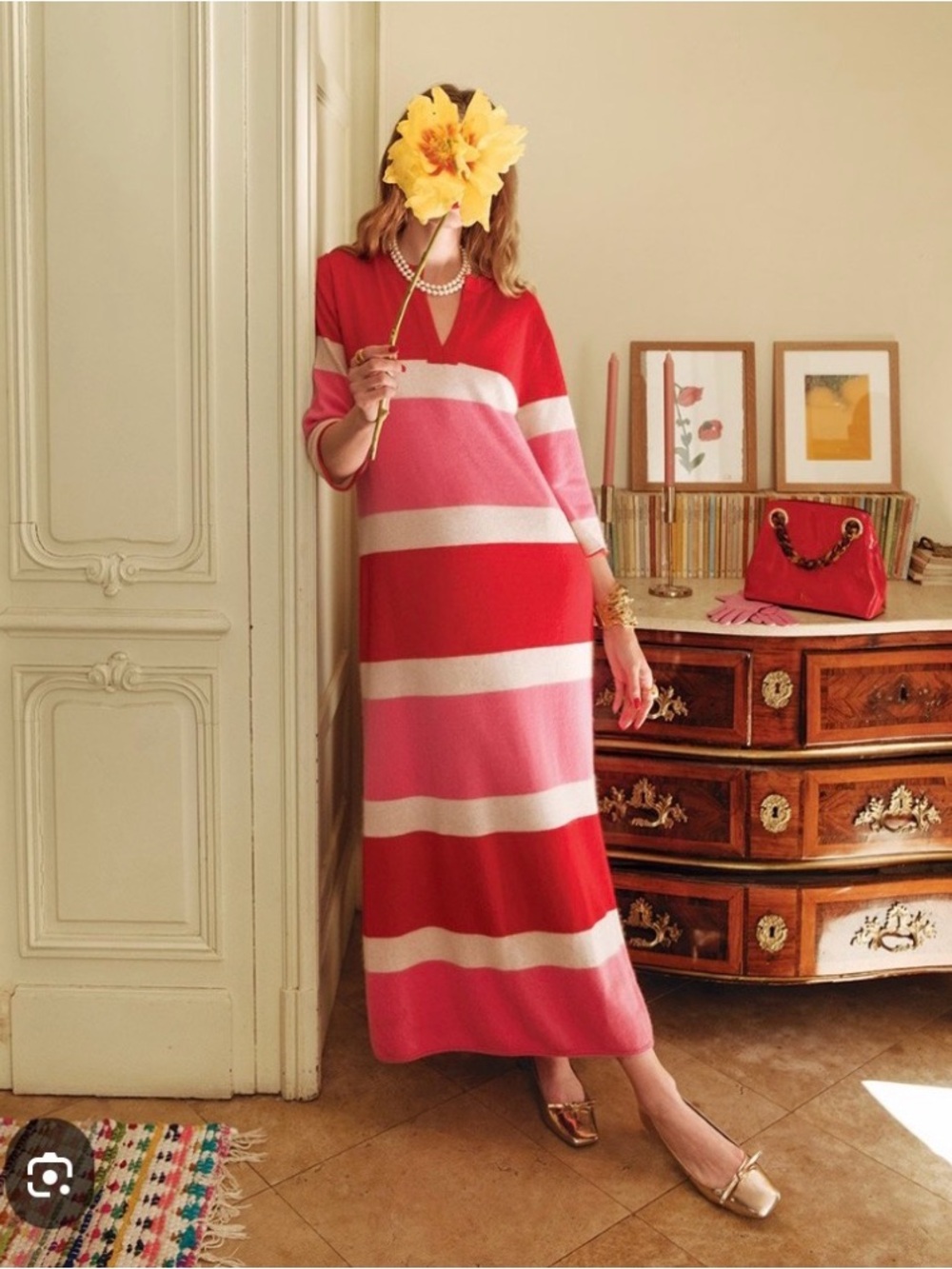 Frances Valentine Maxi Dress - size M